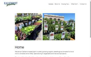 Kassenhoff Growers website