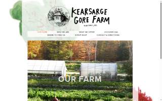 Kearsarge Gore Farm website