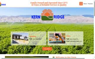 Kern Ridge Growers, LLC website
