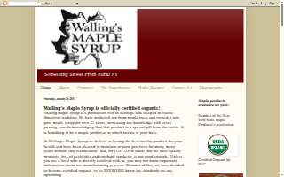 Kern Walling – Walling’s Maple Syrup website