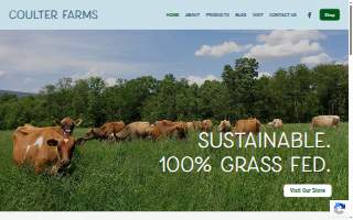 Kinley Coulter dba Coulter Farms website