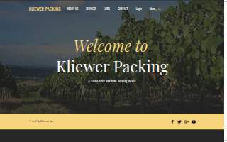 Kliewer Farms LLC website