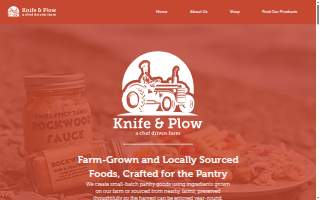 Knife & Plow LLC website