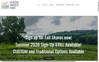 Ashley & Joshua Howard – Heavens Harvest Farm website