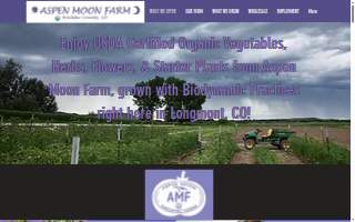 Aspen Moon Farm, LLC website