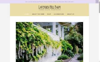 Lavender Hill Farm website