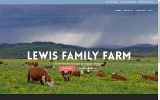 Lewis Family Farm, Inc. website