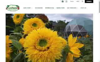 Lexington Community Farm website
