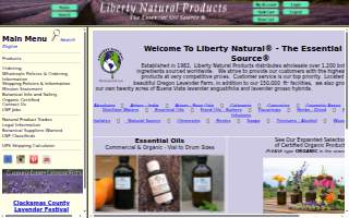 Liberty Natural Products, Inc. website