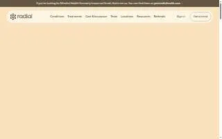 Radial Myrtle Beach website
