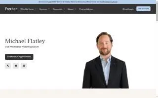 Michael Flatley - Financial Advisor at Farther website