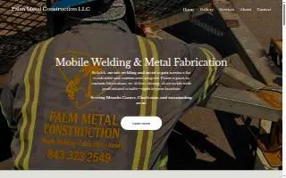 Palm Metal Construction LLC website