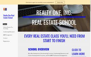 Realty One Real Estate School
