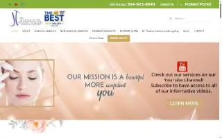 Thaxton Plastic Surgery website