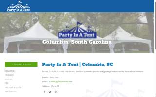 Party In A Tent Columbia / Camden