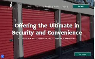Cavalier Self Storage website