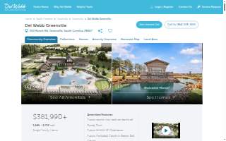 Del Webb Greenville - 55+ Active Adult Community