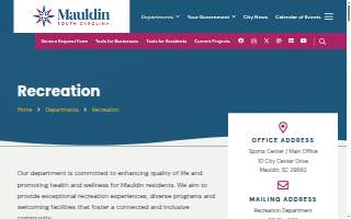 Mauldin Sports Center