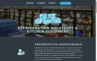 Refrigeration Solutions website