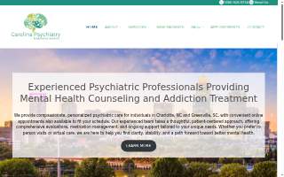 Carolina Psychiatry and Addiction Services- Greenville