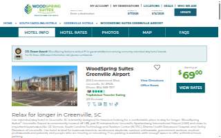 WoodSpring Suites Greenville Airport