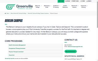 Greenville Technical College - Benson Campus