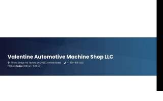Valentine Automotive Machine Shop LLC website