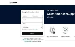 Great American Supply website