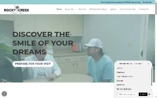 Rocky Creek Dental Care - Greenville website
