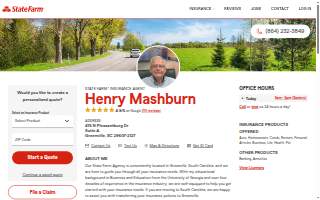Henry Mashburn - State Farm Insurance Agent