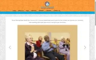 Divine Healing Home Health Care Services website