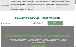 GVL Pro Locksmith website