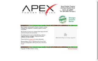 Apex Powder Coating, Inc.