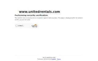 United Rentals - Flooring and Facility Solutions website