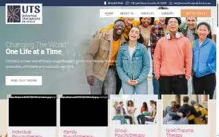 Universal Therapeutic Services website