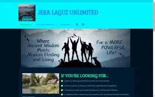 Jera Laguz Wellness website