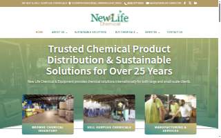 New Life Chemical, LLC website