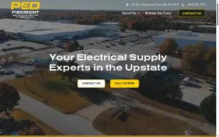 Piedmont Electrical Distributors of Greenville, Inc. website