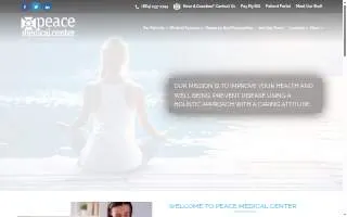 Peace Medical Center of Greenville website