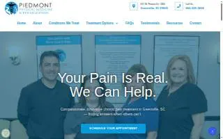Piedmont Physical Medicine And Rehabilitation website