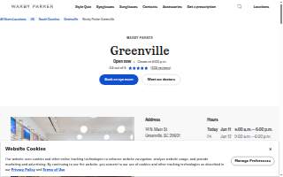 Warby Parker Greenville