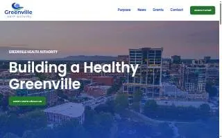 Greenville Health Authority website