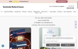Kids Choice Pediatrics Greenville website
