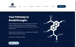 Parimer Scientific website