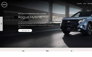Nissan of Greenville website