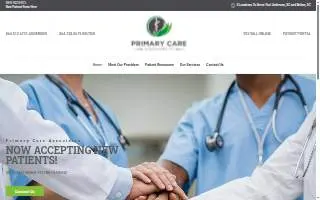 Primary Care Associates of Anderson website