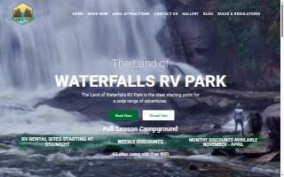 Land of Waterfalls RV Campground