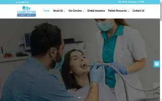 Charleston Family Dental website
