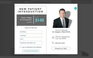 Wych Gregory Dr The Art of Dentistry website