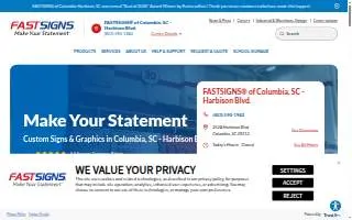FASTSIGNS of Columbia, SC - Harbison Blvd. website